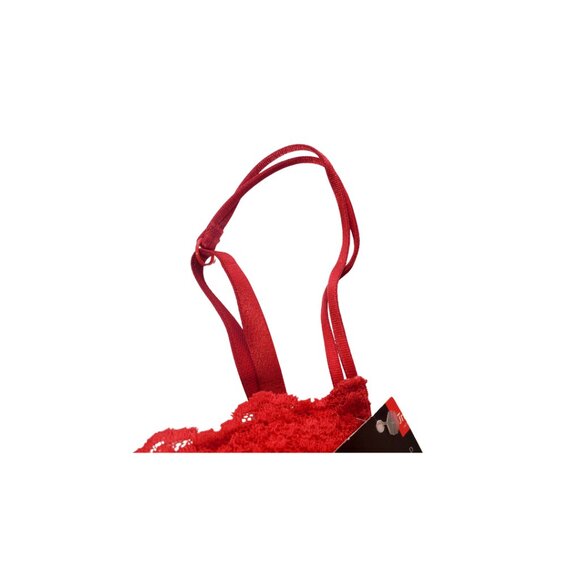 2-Piece Red Lace Lingerie Set – Bra 34B & Panties S (NWT) ❤️ - Picture 4 of 7